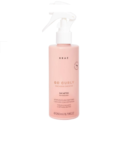 Braé Go Curly Cachos e Crespos Day After - Spray Condicionante 260ml