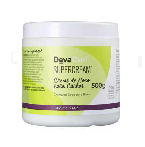 DevaCurl Supercream - Ativador de Cachos 500g