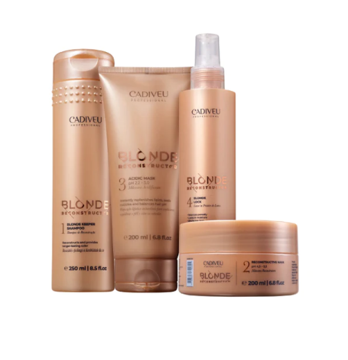 Kit Cadiveu Blonde Reconstructor (4 Produtos)