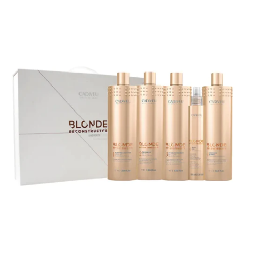 Kit Cadiveu Professional Blonde Reconstructor Completo (5 Produtos)
