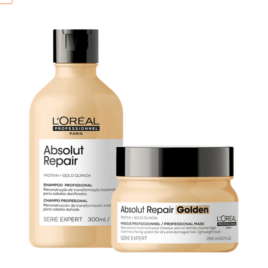 Kit L'Oréal Professionnel Serie Expert Absolut Repair Gold Quinoa + Protein Golden (2 produtos)