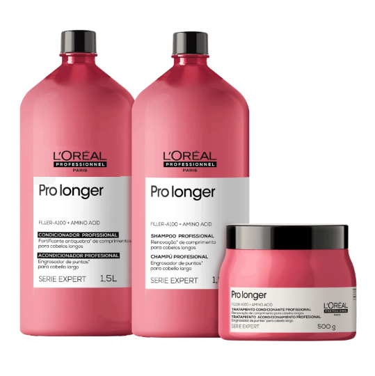 Kit L'Oréal Professionnel Serie Expert Pro Longer Triplo (3 Produtos)