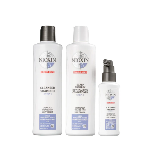 Kit Nioxin Loyalty Sistema 5 de Tratamento Contra Afinamento Capilar (3 Produtos)