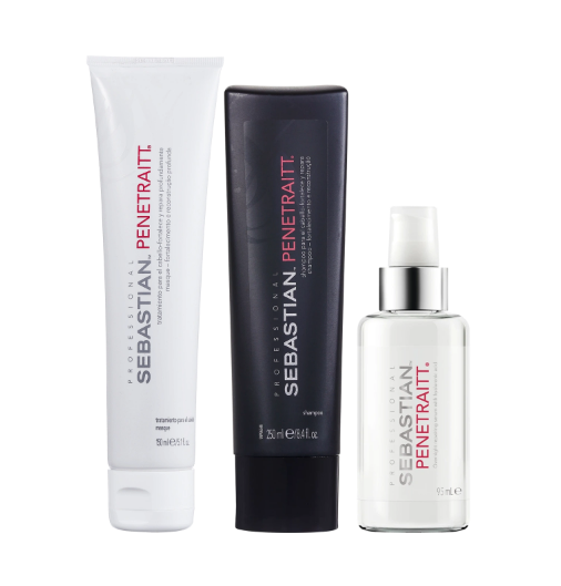 Kit Sebastian Penetraitt Shampoo, Mask E Sérum (3 Produtos)