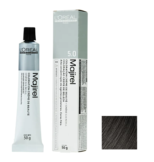 L'Oréal Professionnel Majirel 5.0 Castanho Claro Natural Profundo - Coloração 50g