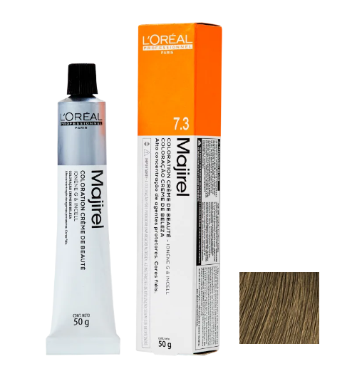 L'Oréal Professionnel Majirel 7.3 Louro Dourado - Coloração 50g