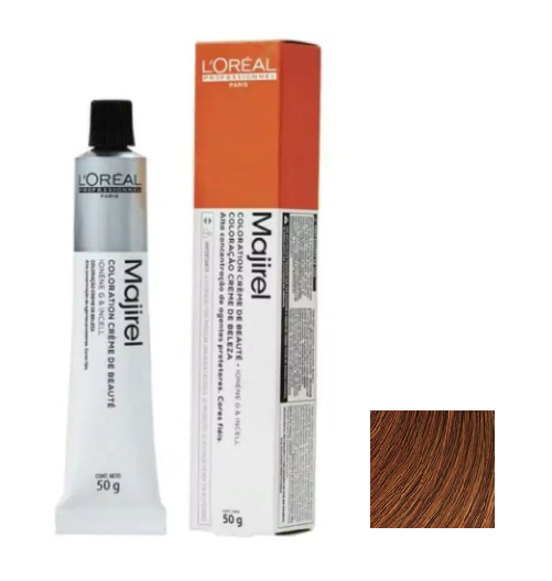 L'Oréal Professionnel Majirel 7.4 Louro Acobreado - Coloração 50g