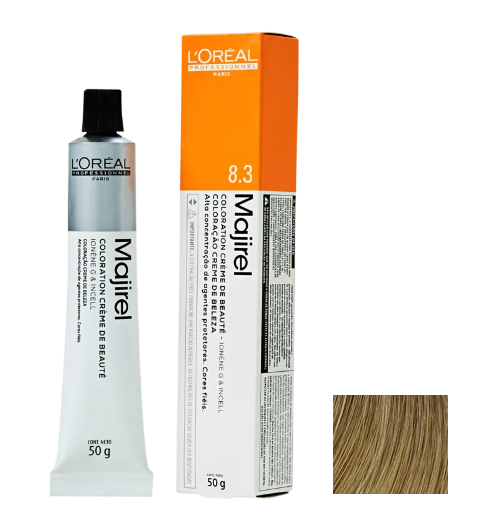 L'Oréal Professionnel Majirel 8.3 Louro Claro Dourado - Coloração 50g