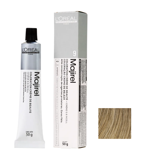 L'Oréal Professionnel Majirel 9 Louro Muito Claro - Coloração 50g
