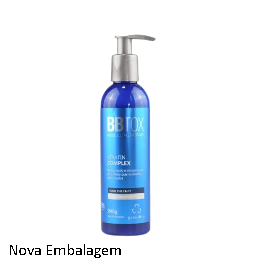 Grandha BBtox Absolute Repair Keratin Complex - Máscara Reconstrutora 240g