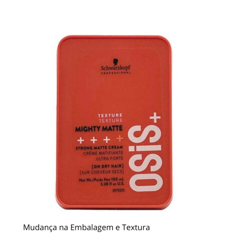 Schwarzkopf OSIS+ 4 Mighty Matte Ultra Strong - Creme Modelador 100ml