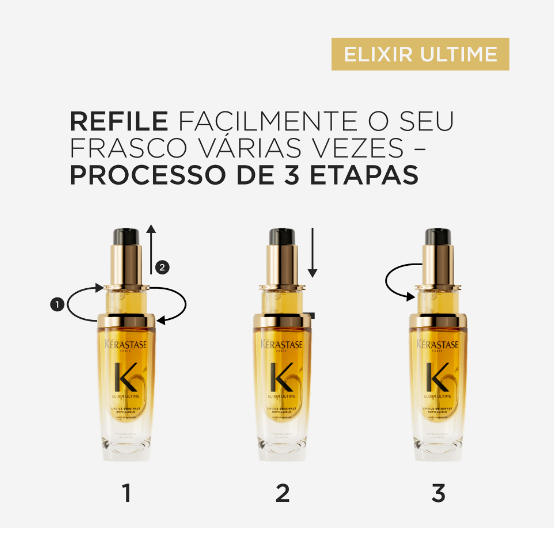 Kérastase Elixir Ultime L'Huile Originale Refillable - Óleo Capilar 75ml