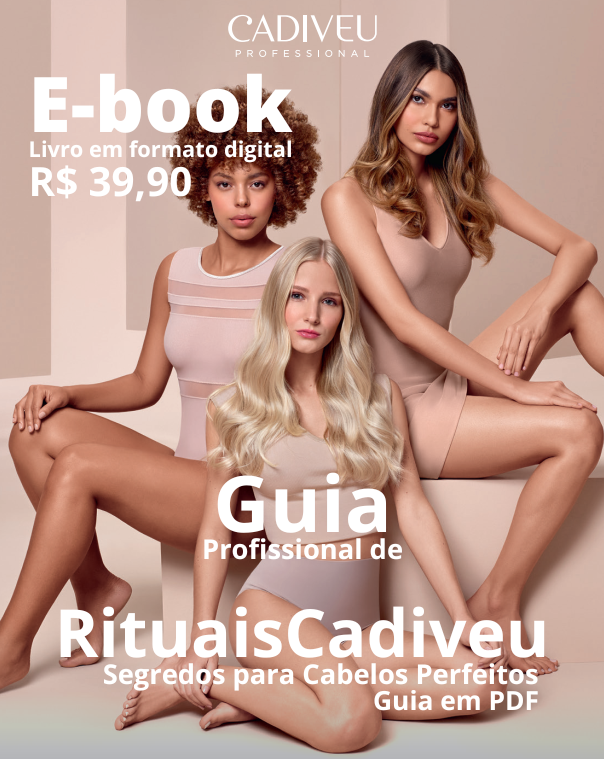 Guia Cadiveu em Casa: Aprenda Truques e Tenha Cabelos Deslumbrantes: e-book Guia em PDF