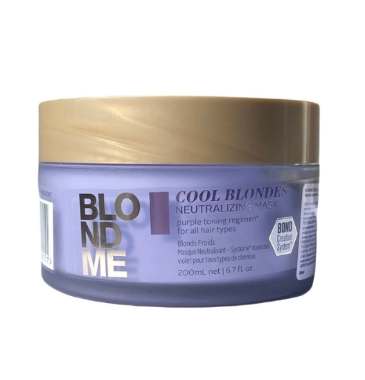 Schwarzkopf BLONDME Cool Blondes Neutralizing Mask 200ml
