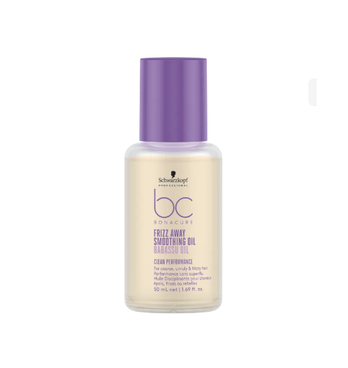 Schwarzkopf Professional BC Bonacure Clean Performance Frizz Away Smoothing Oil - Óleo Capilar 50ml