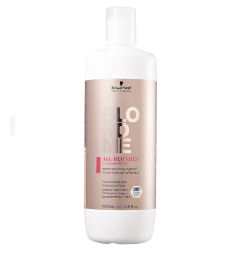 Schwarzkopf Professional BlondMe Rich - Shampoo Enriquecido 1L