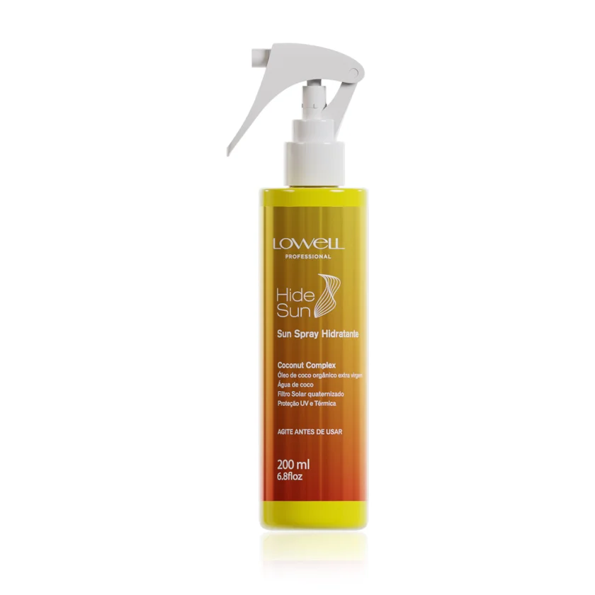 Lowell Hide Sun - Protetor Solar Capilar 200ml