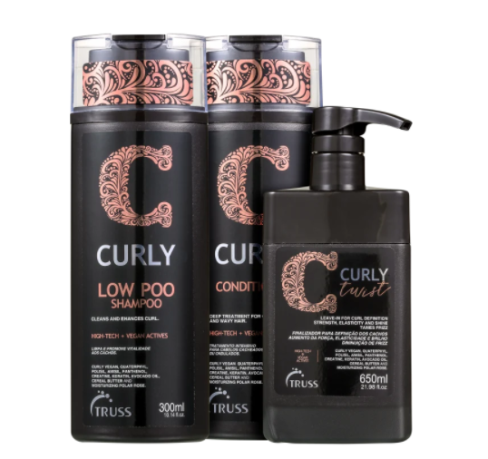 Kit Truss Curly Low Poo Trio (3 Produtos)
