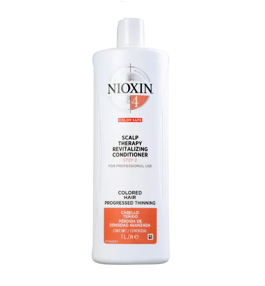 Nioxin Sistema 4 - Condicionador Contra Afinamento Capilar 1L