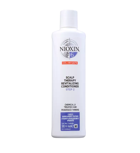Nioxin Sistema 6 - Condicionador Contra Afinamento Capilar 300ml