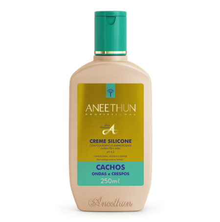 Aneethun Creme Silicone Cachos Linha A 250 mL