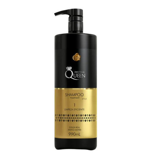 Aneethun Shampoo Treatment Limpeza Eficiente Queen - 990 ml