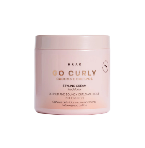 Braé Go Curly Cachos e Crespos - Modelador 500g