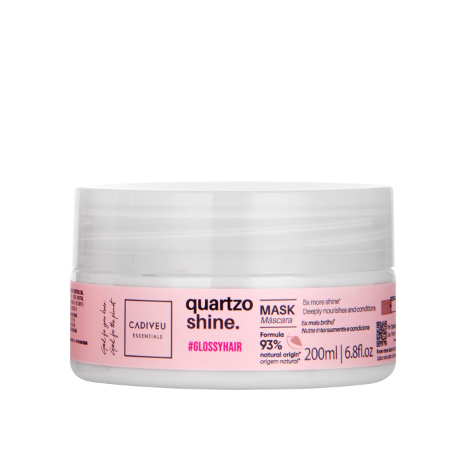 Cadiveu Essentials Quartzo Shine By Boca Rosa Hair - Máscara de Tratamento 200ml