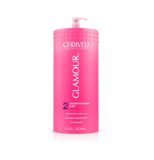 Cadiveu Professional Glamour Rubi - Condicionador 3L