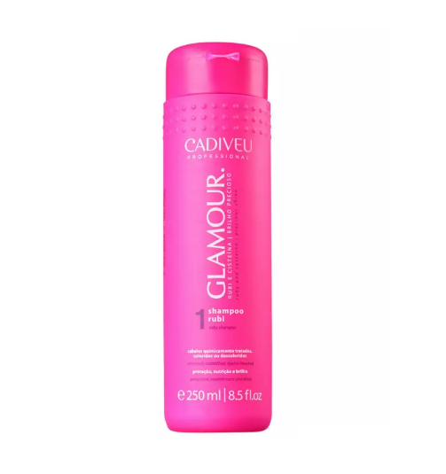 Cadiveu Professional Glamour Rubi - Shampoo 250ml