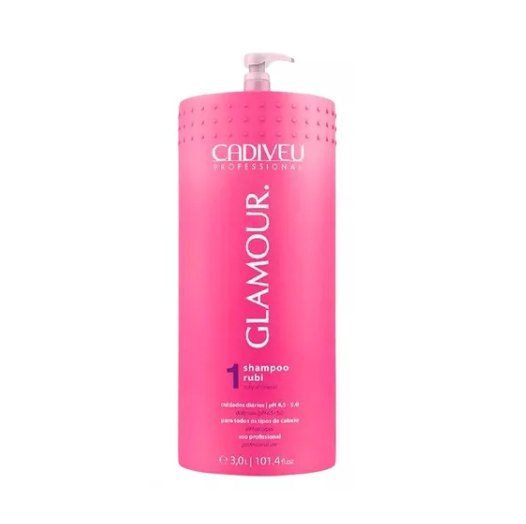 Cadiveu Professional Glamour Rubi - Shampoo 3L