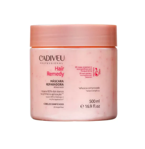 Cadiveu Professional Hair Remedy - Máscara Capilar 500ml
