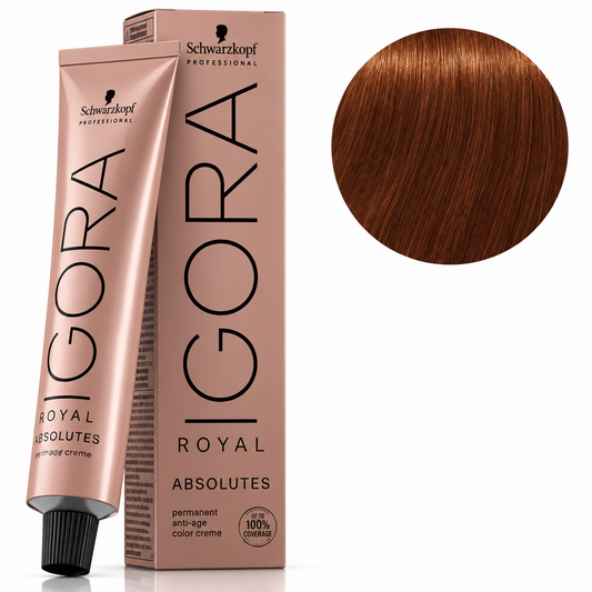 Igora Royal Absolutes 6-70 Louro Escuro Acobreado Natural 60 ML