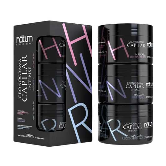kit Cronograma Capilar Nátum ( 3 Mascaras )