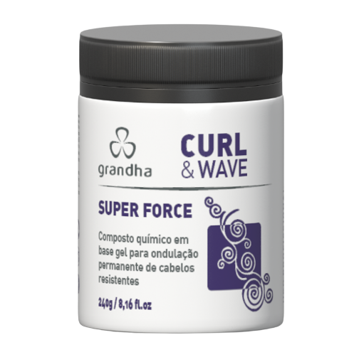 Grandha Curl & Wave Gel Super Force - 240g