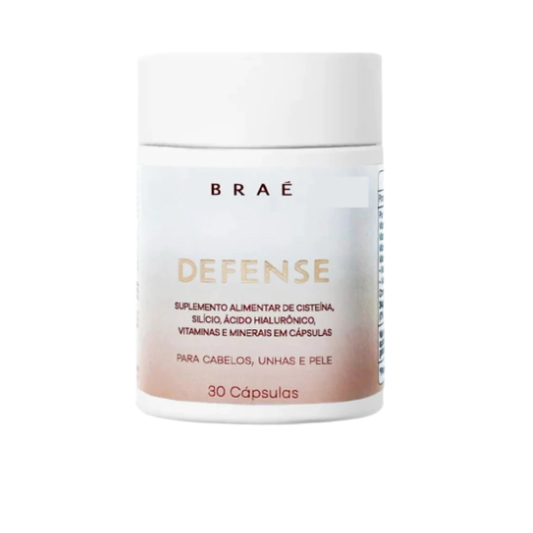 Braé Defense Antiqueda Hair Loss - Suplemento Alimentar 30 Cápsulas