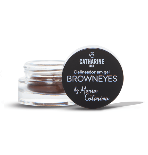 Catharine Hill Delineador em Gel  BROWNEYES by Maria Catarina - Marron