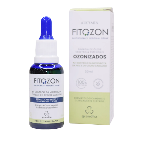 Fitozon F4 Controle da Microbiota da Pele e do Couro Cabeludo 30ml