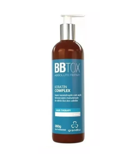 Grandha BBtox Absolute Repair Keratin Complex - Máscara Reconstrutora 480g