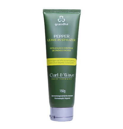Grandha Curl & Wave PEPPER 150g Leave-in Ativador De Cachos