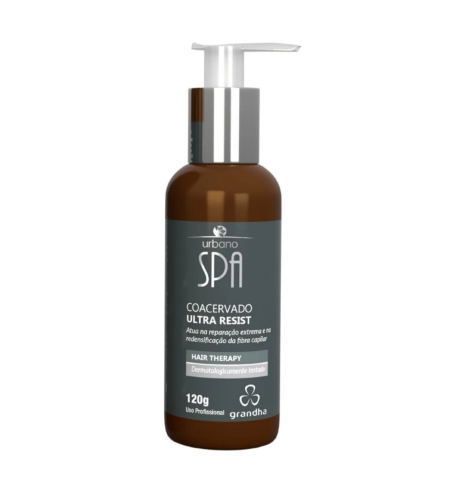 Grandha Urbano Spa Black Coacervado - Tratamento Reconstrutor 120g