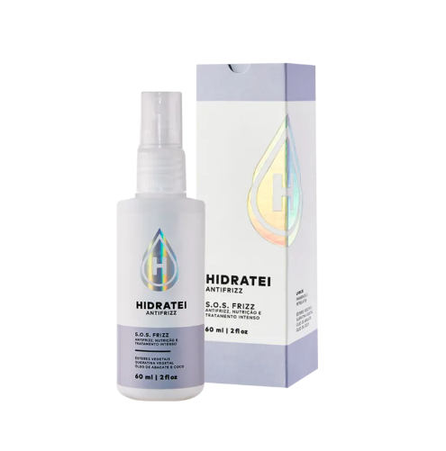 Hidratei Antifrizz S.O.S Frizz - Máscara Capilar Líquida 60ml