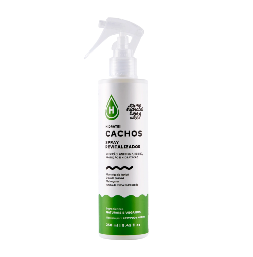 Hidratei Cachos - Spray Revitalizador Capilar 250ml