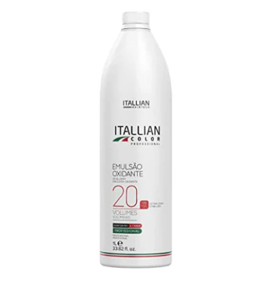 Itallian Color Água Oxigenada 20 Volumes - 1L