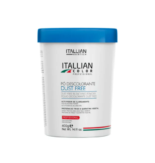 Itallian Hairtech Color Professional Dust Free - Pó Descolorante 400g