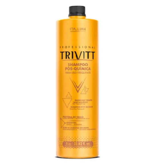 Itallian Professional Trivitt Shampoo Pós-Química  1L