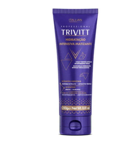 Itallian Trivitt Blonde Hidratação Intensiva Matizante - Máscara Matizadora 250g