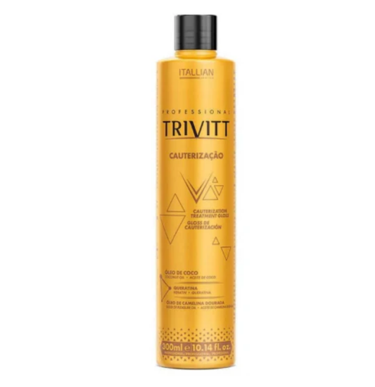 Itallian Trivitt Professional Gloss de Cauterização - Finalizador Capilar 300ml
