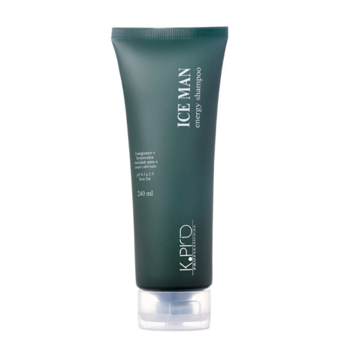 K.Pro Ice Man Energy - Shampoo sem Sal 240ml