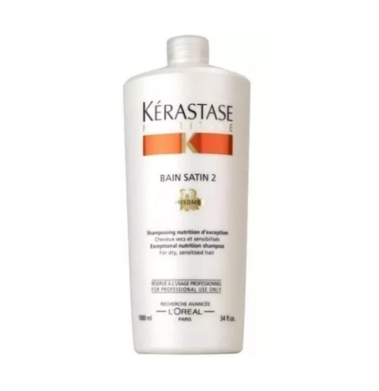 Kérastase Nutritive Bain Satin Riche - Shampoo 1000ml – Beleza Expert Kérastase Nutritive Bain Satin Riche - Shampoo 1000ml – Beleza Expert